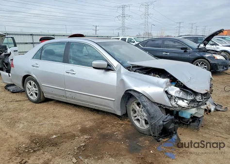 2006 Honda Accord Ex z USA, uszkodzony, nr VIN 1HGCM567X6A137289
